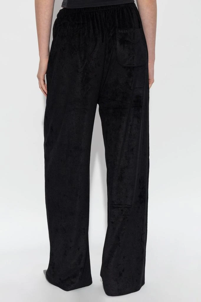 Balenciaga Balenciaga Wide-Leg Corduroy Trousers 3