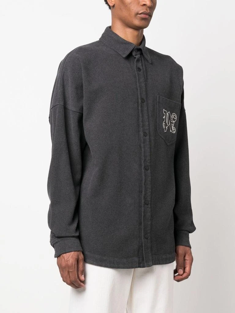 Palm Angels PALM ANGELS - Palm Angels Shirts Grey 2