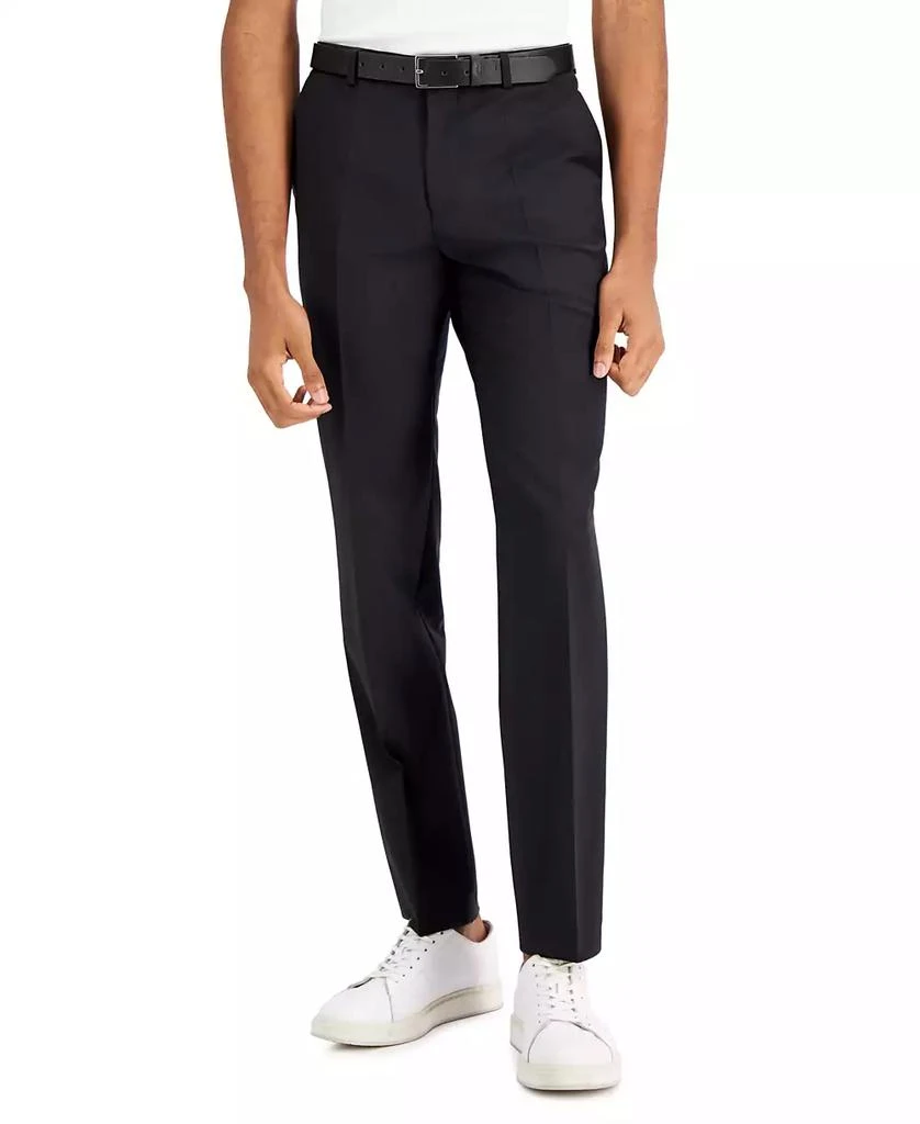 Hugo Boss Men's Modern-Fit Wool Superflex Suit Separate Pants 1