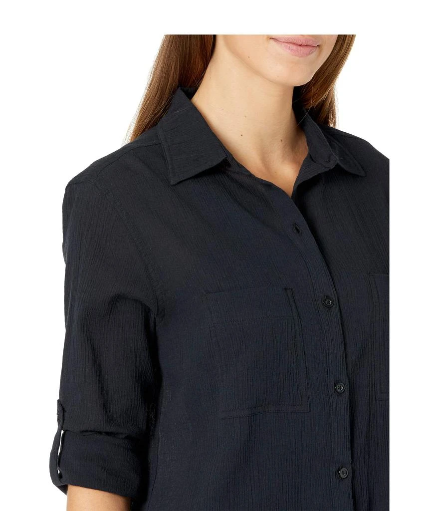 La Blanca Island Fare Camp Shirt Cover-Up 4