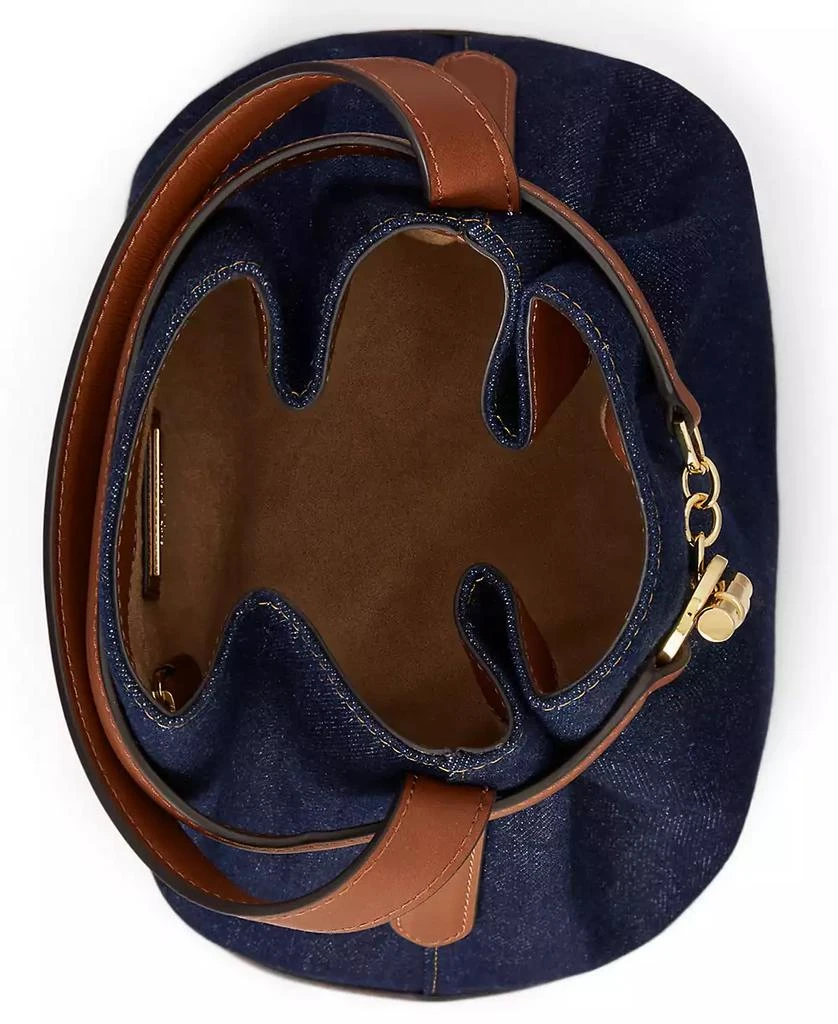 Ralph Lauren Small Denim Blaike Bucket Bag 6