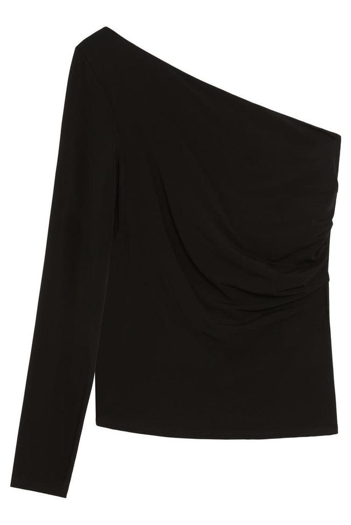 Max Mara One-shoulder jersey top