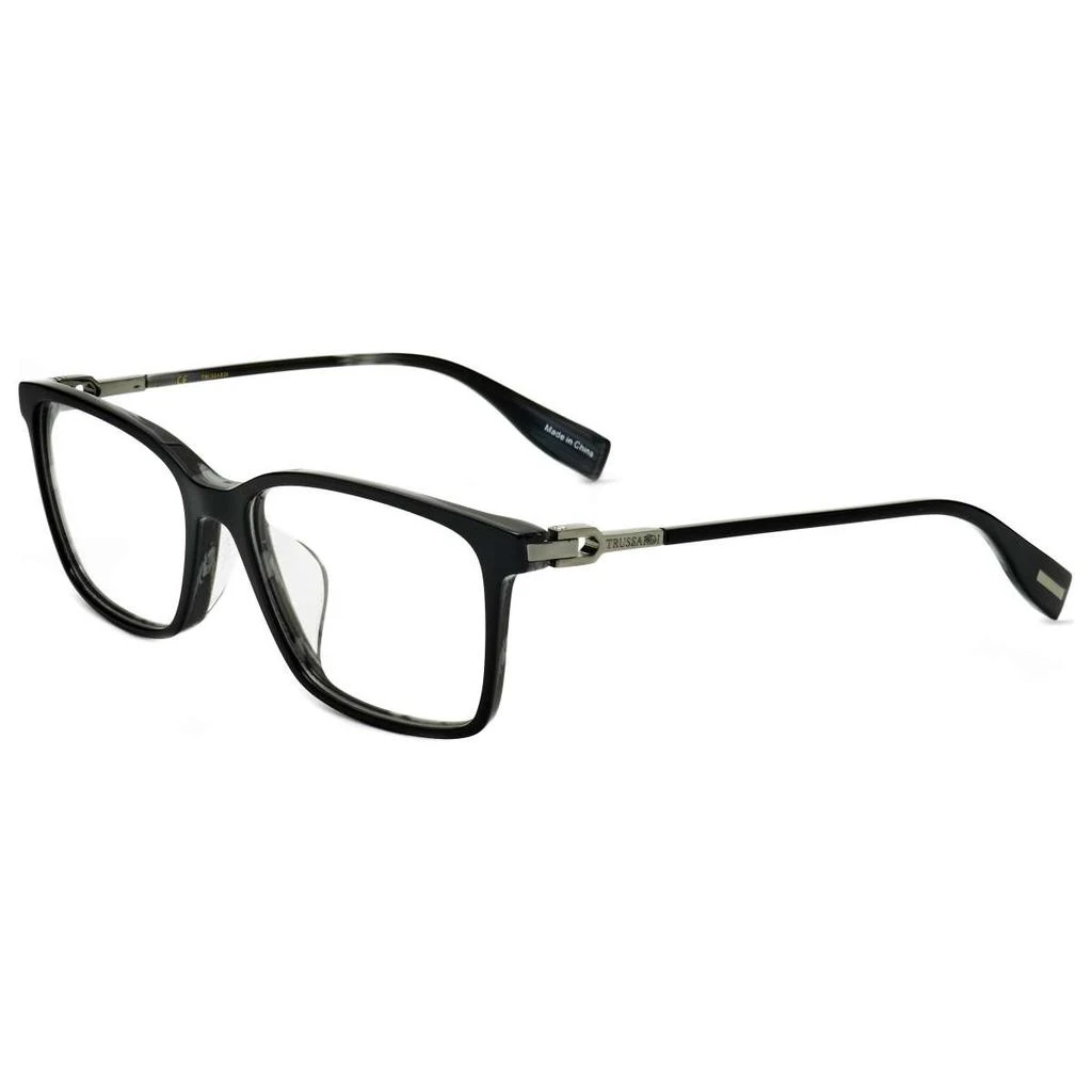 TRUSSARDI Trussardi Men's Black Rectangular Opticals 1