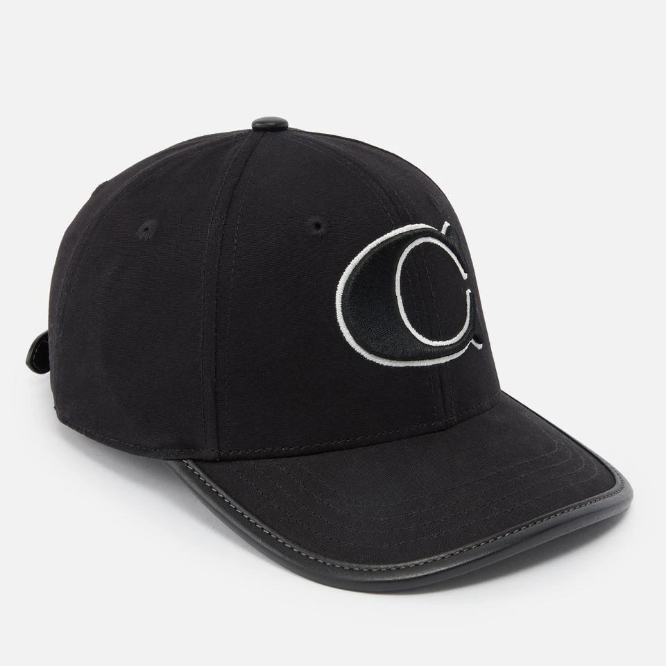 undefined Coach C Cotton Canvas Baseball Hat 2