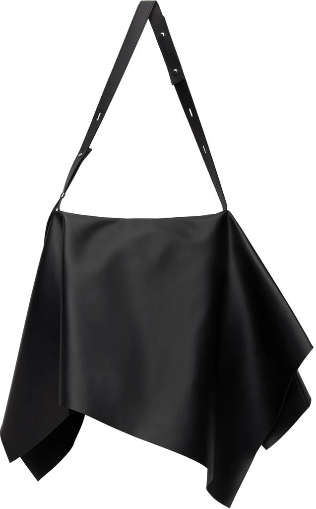 Issey Miyake Black Large Square Tote 1