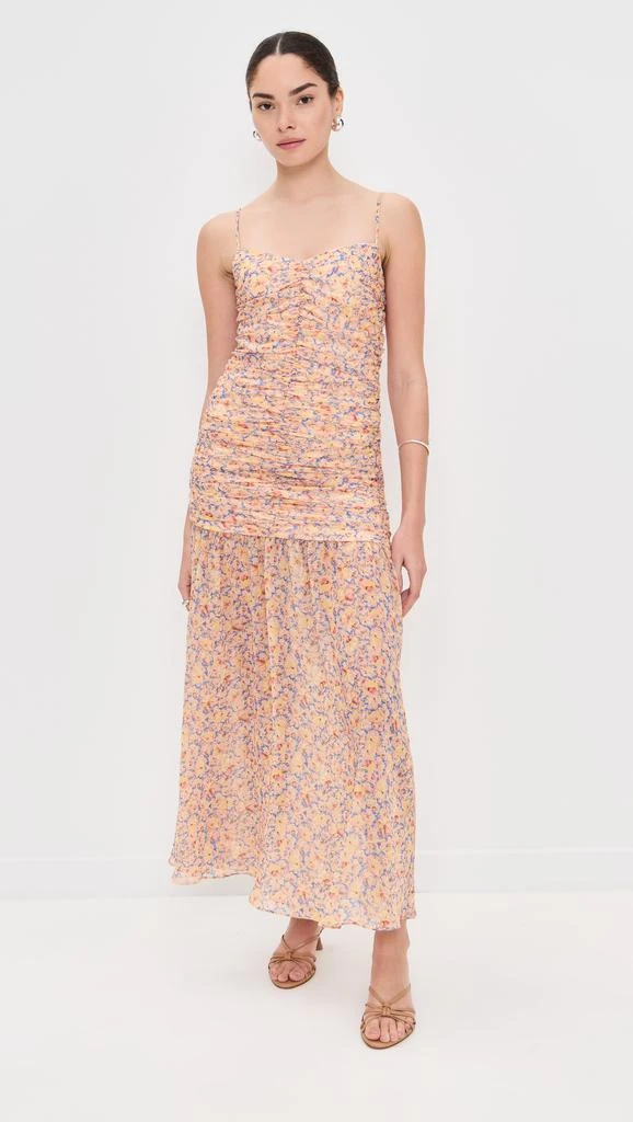 Kika Vargas Pamela Dress Yellow Garden 6