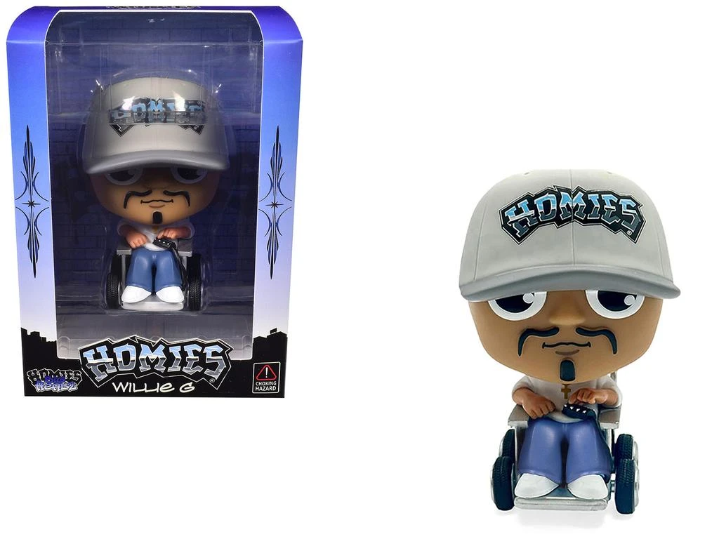 Homies Willie G 4.5" Figure " Big Headz" Series 5 Model by