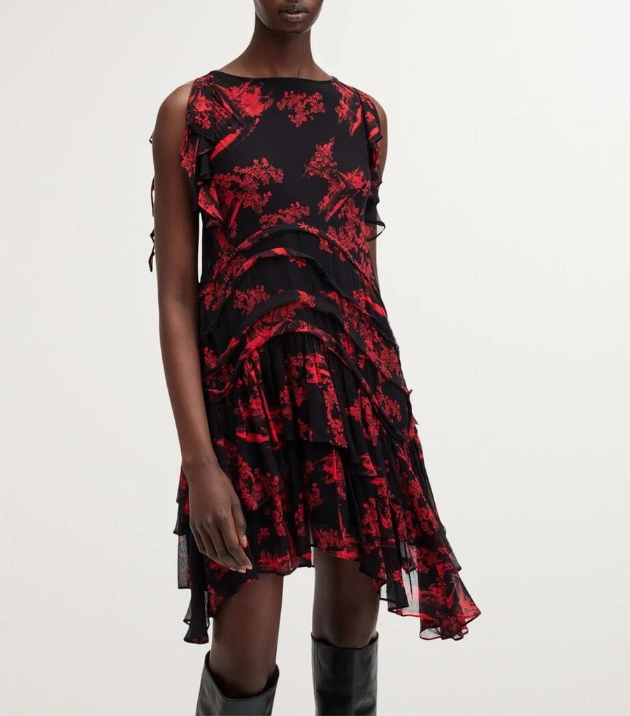ALL SAINTS Floral Callie Mini Dress 5