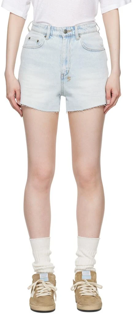 Ksubi Blue Rise N Hi Denim Shorts 1