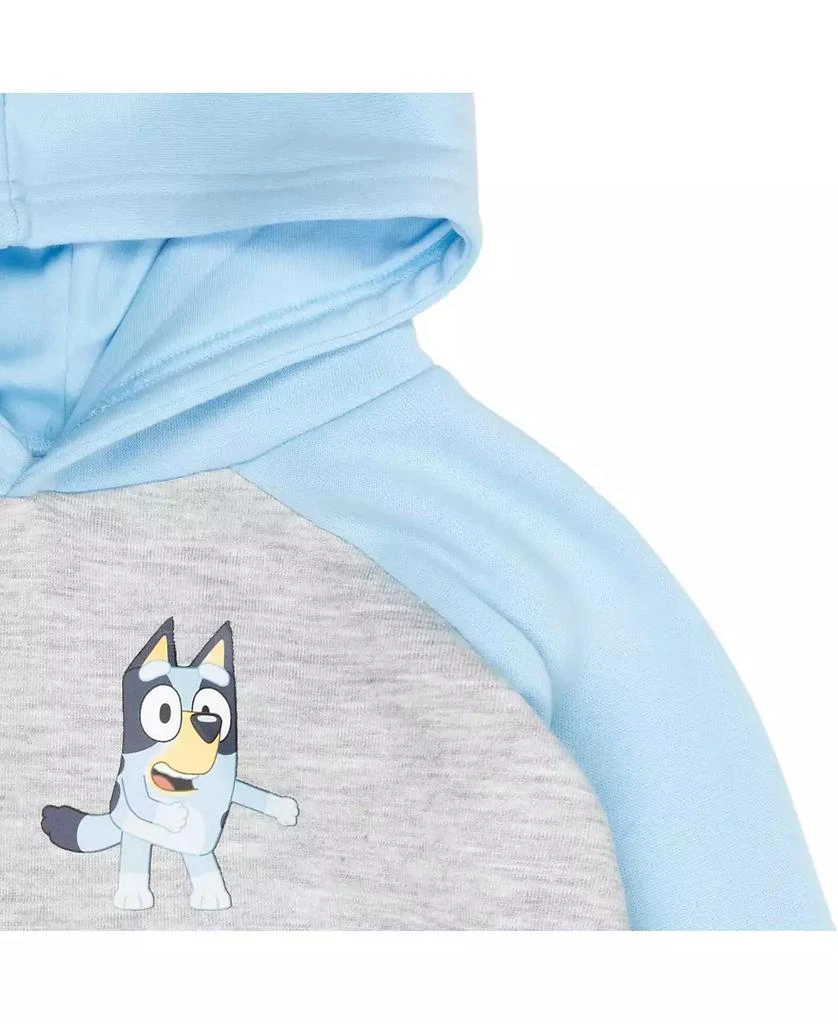 Bluey Toddler Boys Mom Dad Bingo Fleece Hoodie Toddler|Child 5