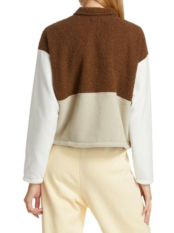 Donni. Tri-Tone Fleece Jacket 2