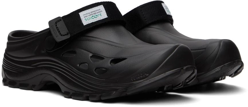 SUICOKE Black MOK Slippers 4