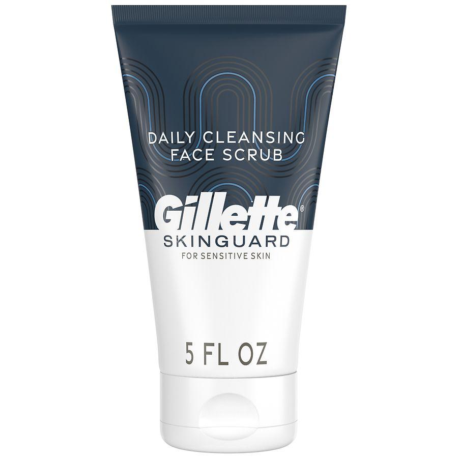 Skinguard Daily Cleansing Exfoliating Face Scrub for Men Shea Butter and Charcoal