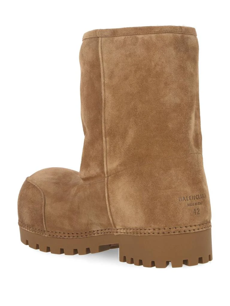 Balenciaga Balenciaga Brown Alaska Fur Boots 3