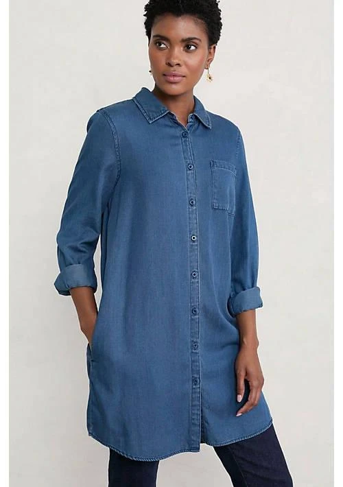 Seasalt Cornwall Cornwall Forester Denim Shirt 1