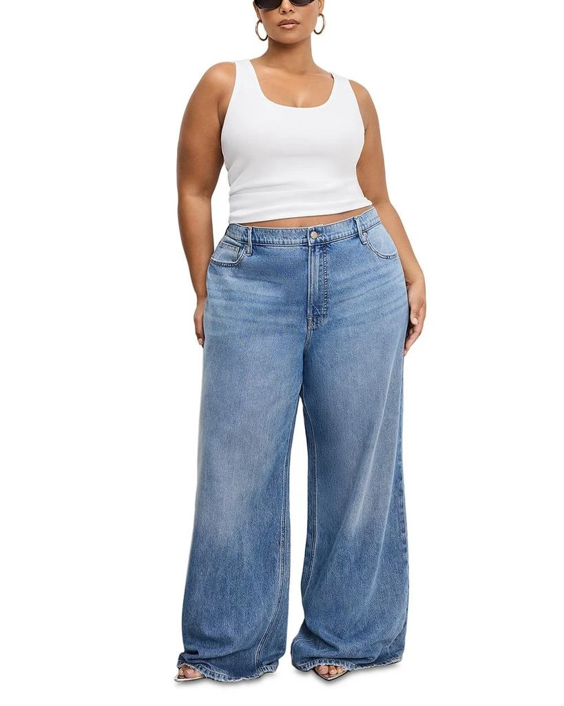 Good American Weightless Good Standard Ease Jeans in Indigo961 8