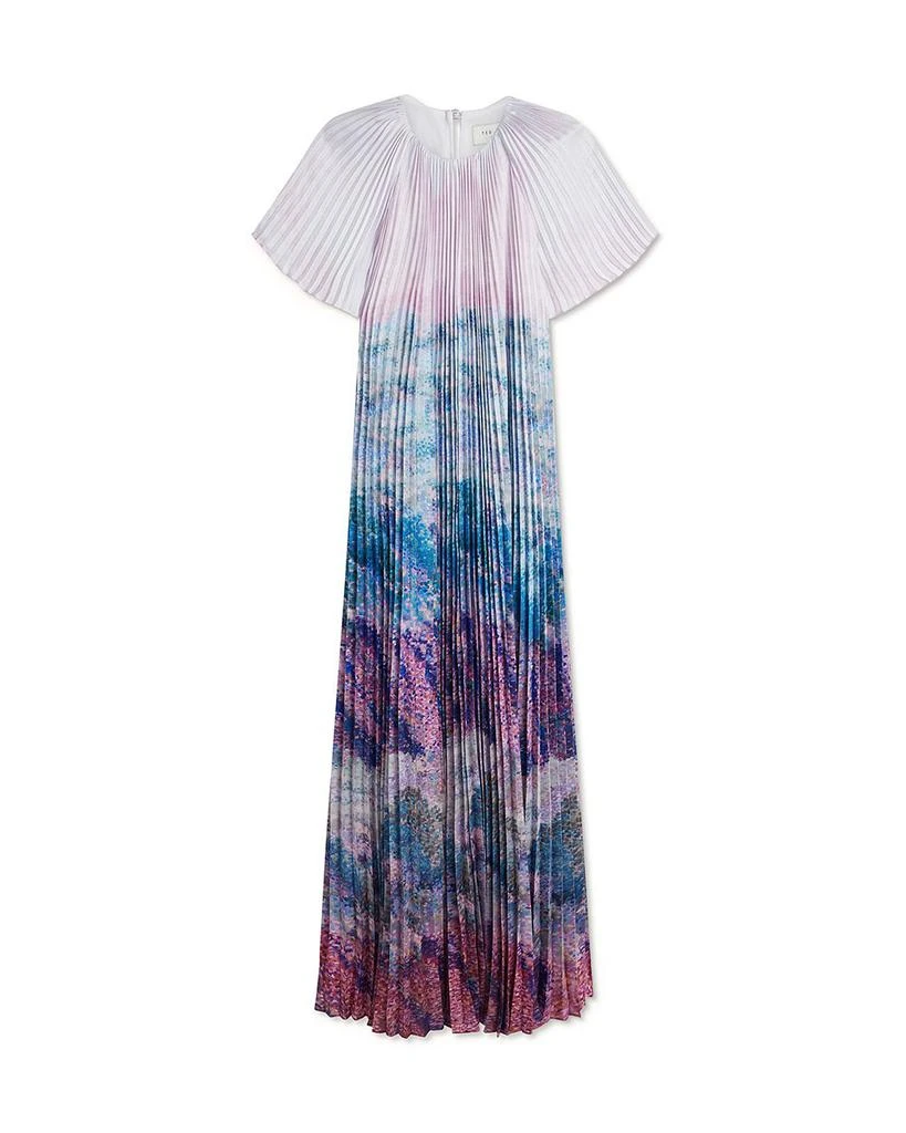 Ted Baker London Deeliaa Pleated Short Sleeve Maxi Dress 4