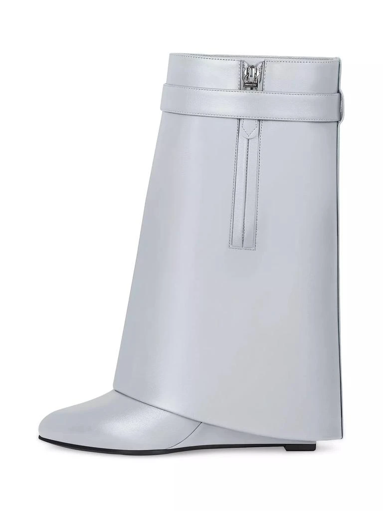 Givenchy Shark Lock Ankle Boots in Leather 6