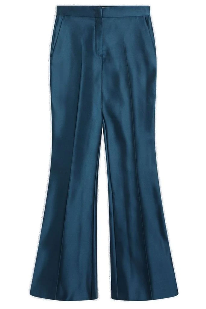 Fendi Fendi High-Waist Flared Satin Trousers 1