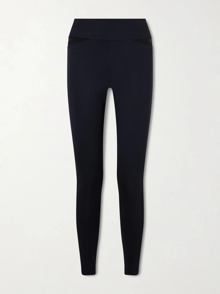 ERES Comaneci Mesh-trimmed Stretch-jersey Leggings