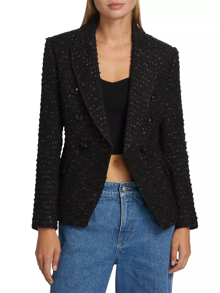 A.L.C. Chelsea Metallic Tweed Blazer 3