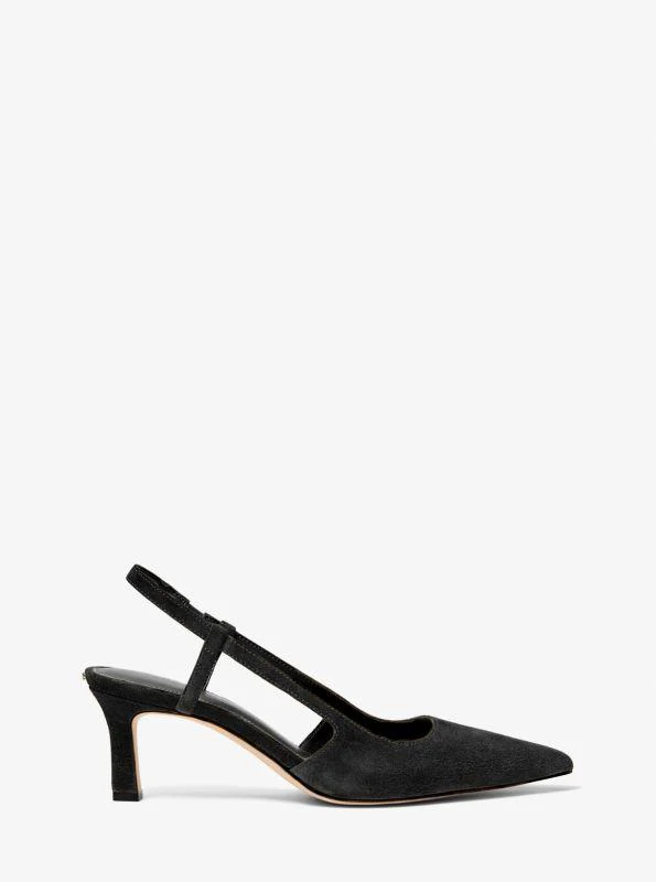 Michael Kors Alora Suede Slingback Pump 2