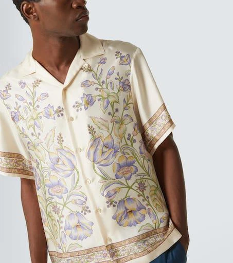 ETRO Paisley silk bowling shirt 5