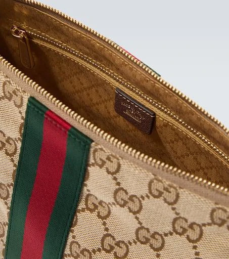 Gucci GG Canvas Small pouch with strap 4