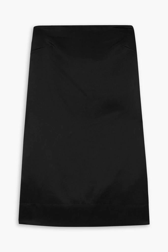 Esse Studios Mono Column strapless satin mini dress 1
