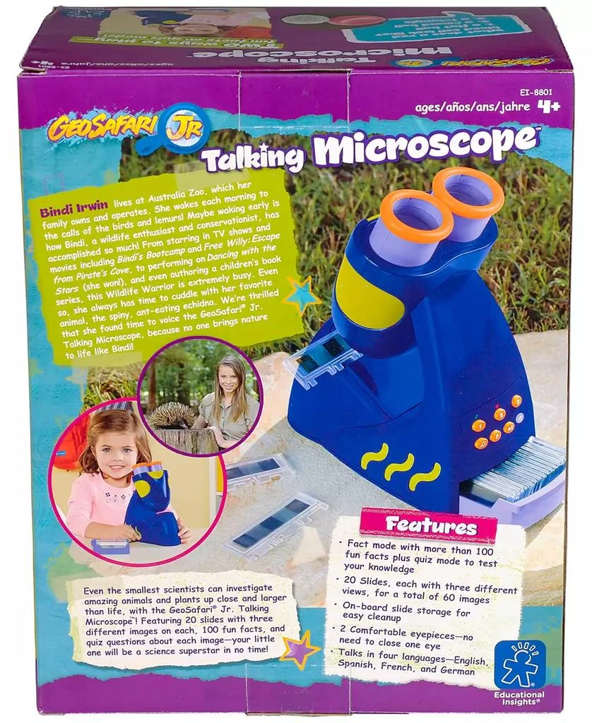 AreYouGame Educational Insights Geosafari Jr. Talking Microscope 4
