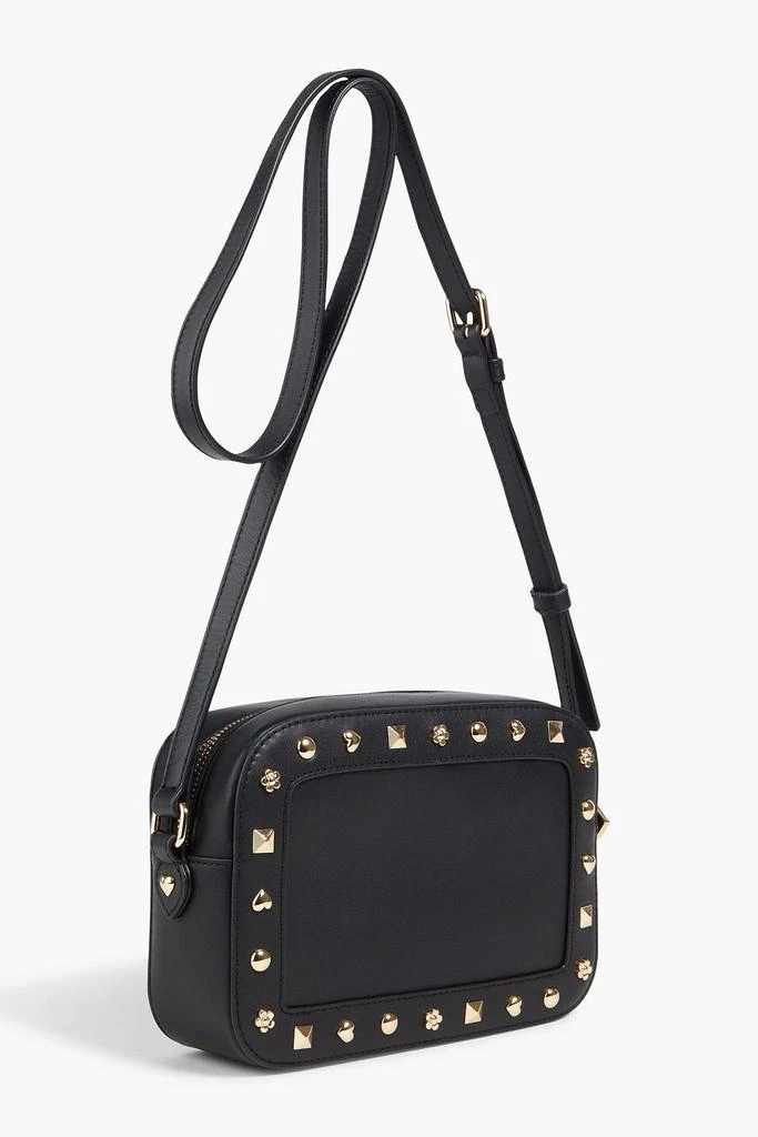 LOVE MOSCHINO Studded leather cross-body bag 3