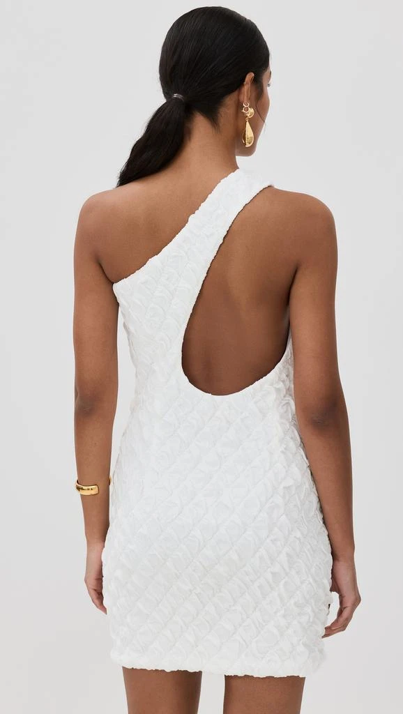Dur Doux White Shell Mini Dress 2