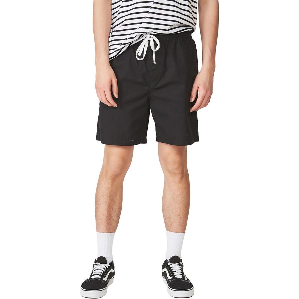 Cotton On Mens Cotton Elastic Waist Casual Shorts