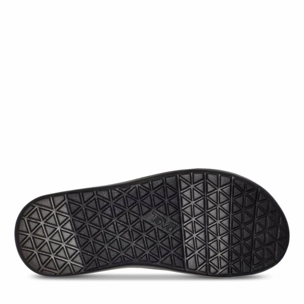 Teva Men's Voya Canvas Flip Flops In Drizzle 3