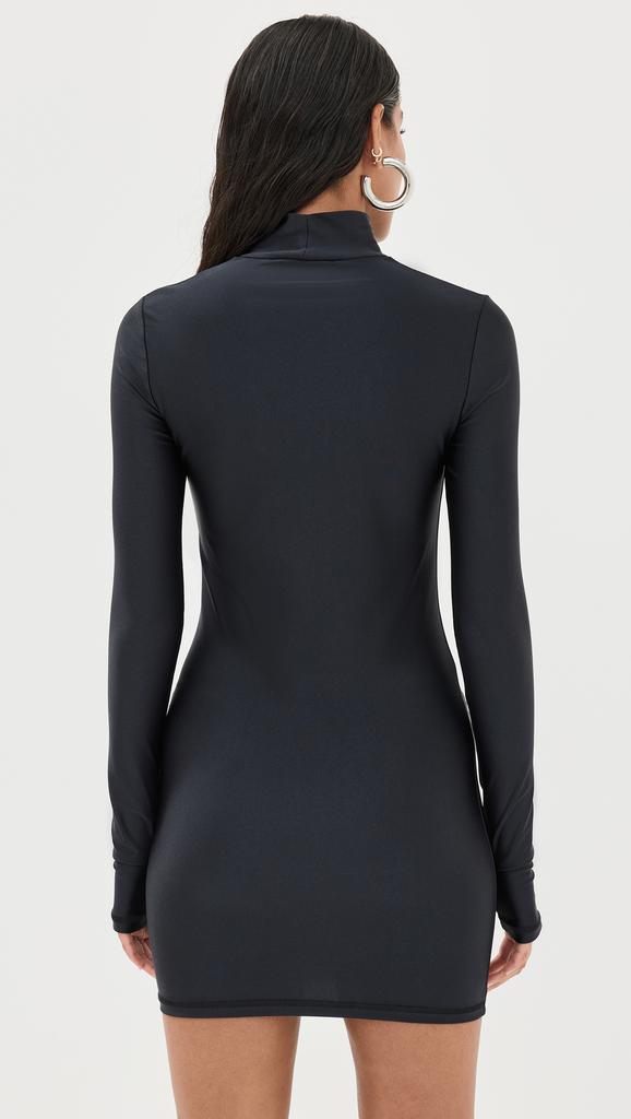 Coperni High Neck Fitted Mini Dress