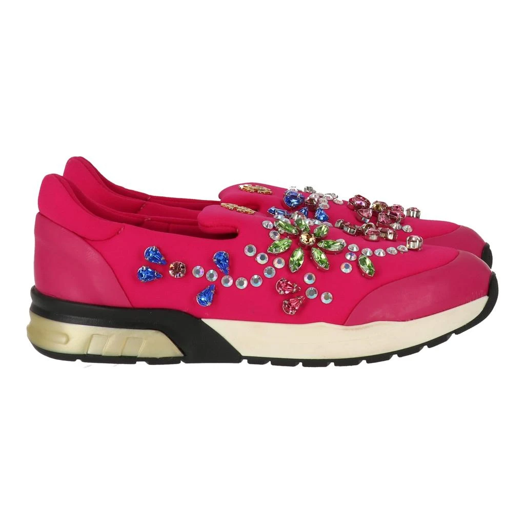 Roberto Cavalli Kids Fuchsia Flat 2