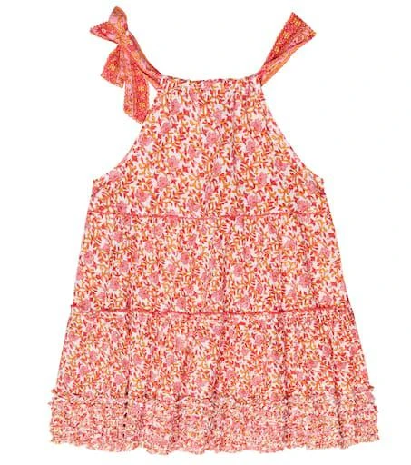 Poupette St Barth Kids Carine floral dress 4