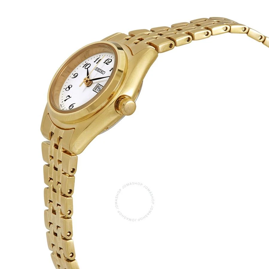 Seiko Essential Quartz White Dial Ladies Watch SUR440 2