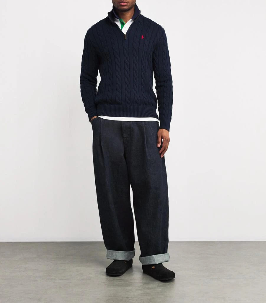 Ralph Lauren Cotton Cable Knit Sweater 2