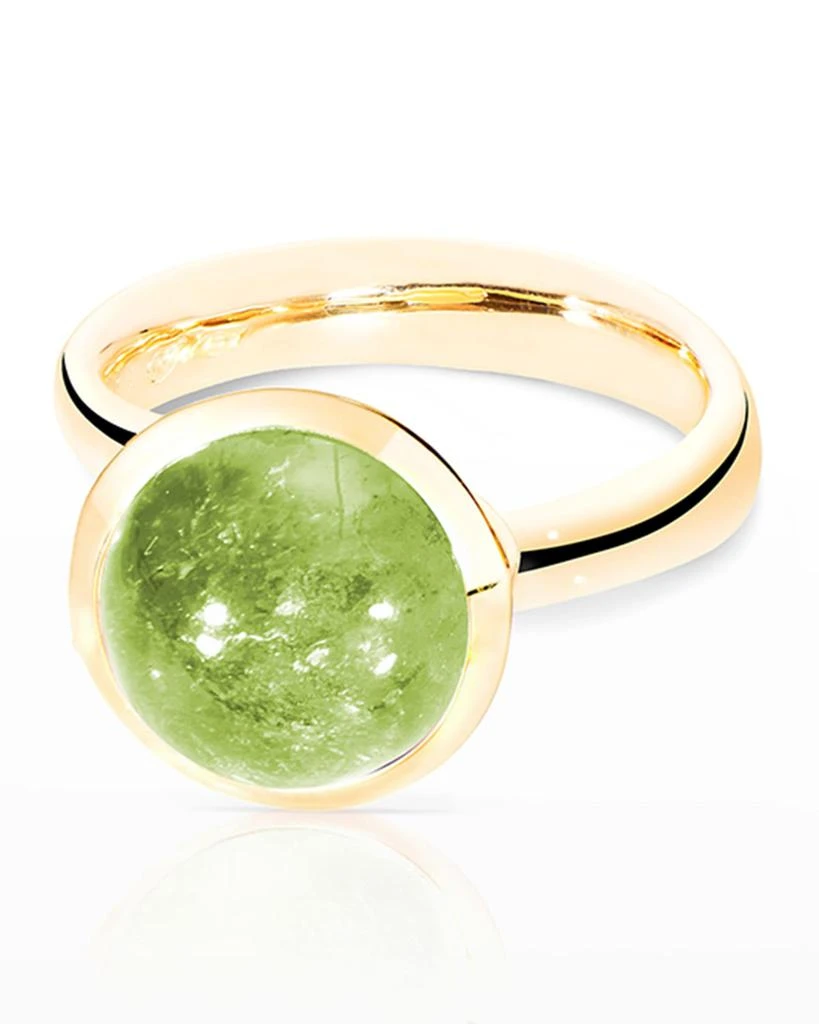 Tamara Comolli 18k Yellow Gold Large Peridot Ring 1