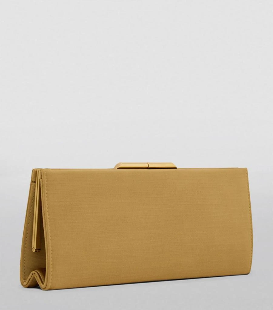 Yves Saint Laurent Midnight Satin Clutch Bag 6