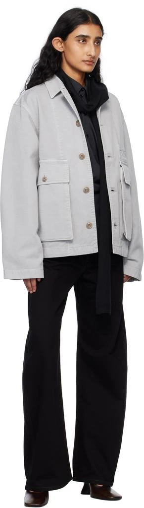 Lemaire Blue Boxy Denim Jacket 4