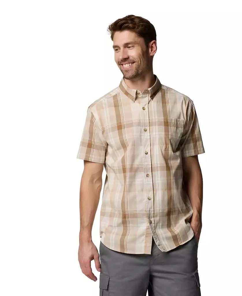 Columbia Men's Rapid Rivers Short Sleeve Plaid Shirt 1
