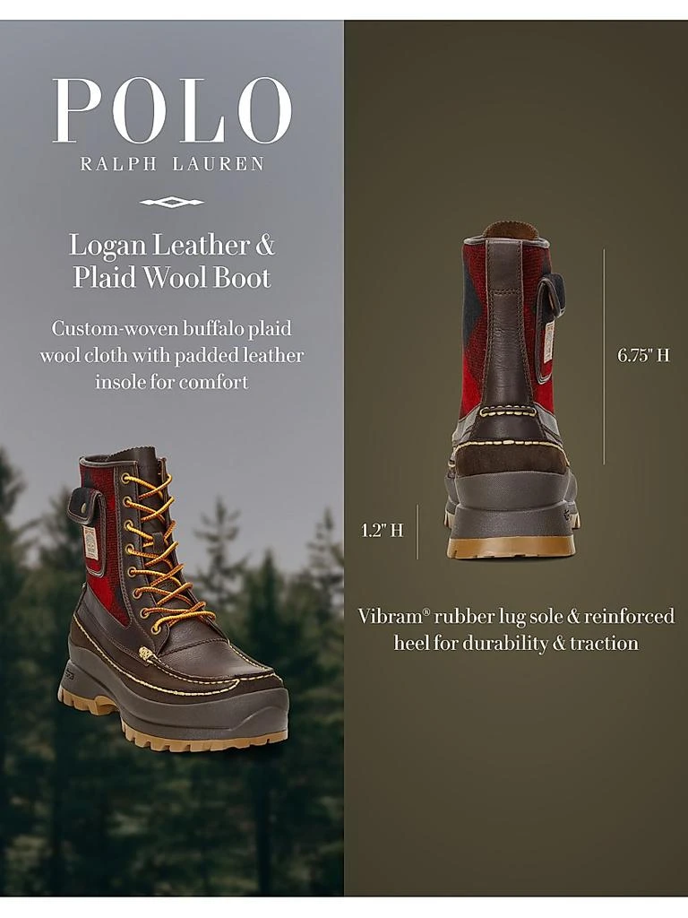 Ralph Lauren Polo Country Leather Boots 6