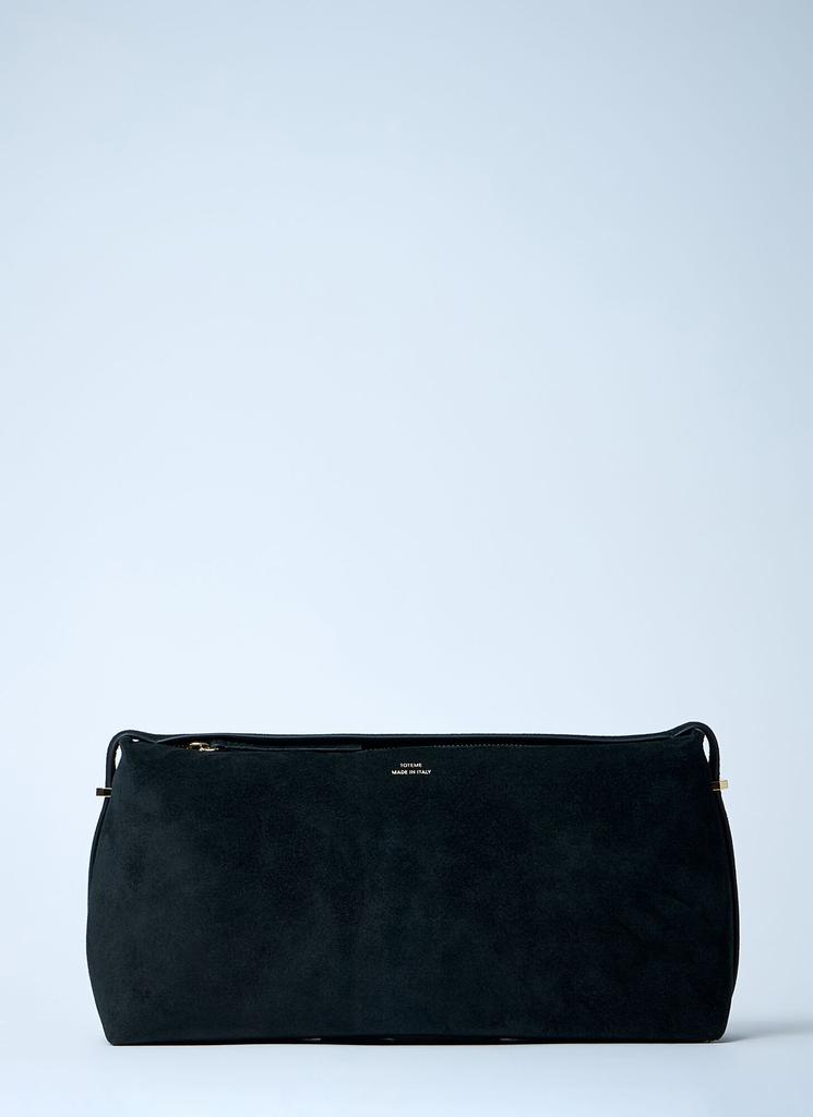 Totême T-Lock Leather Clutch
