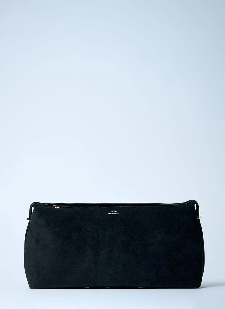 Totême T-Lock Leather Clutch 1