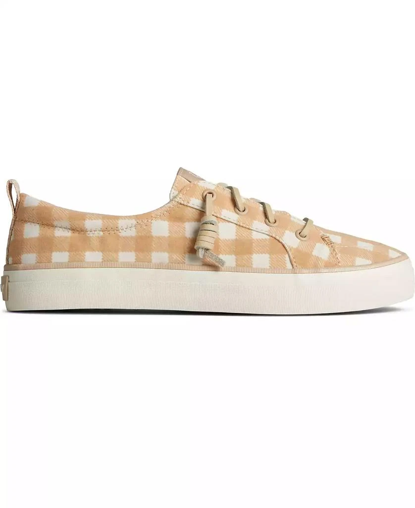 Sperry Women's Crest Vibe Gingham Canvas Sneakers, Created for Macy's 2