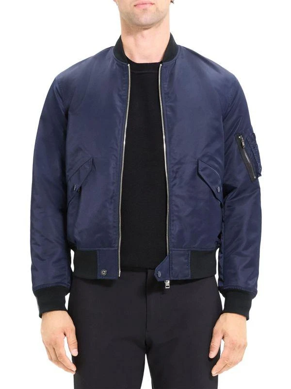 Theory Flight Slim-Fit Bomber Jacket 1