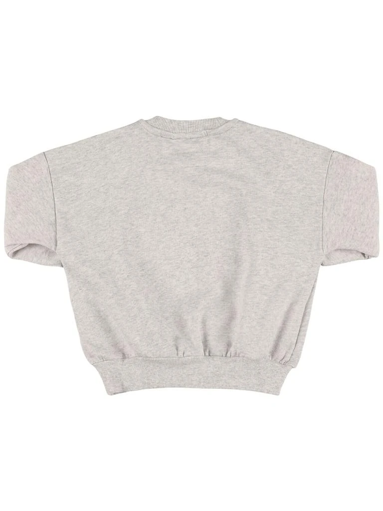 Mini Rodini Embroidered Cotton Sweatshirt 2