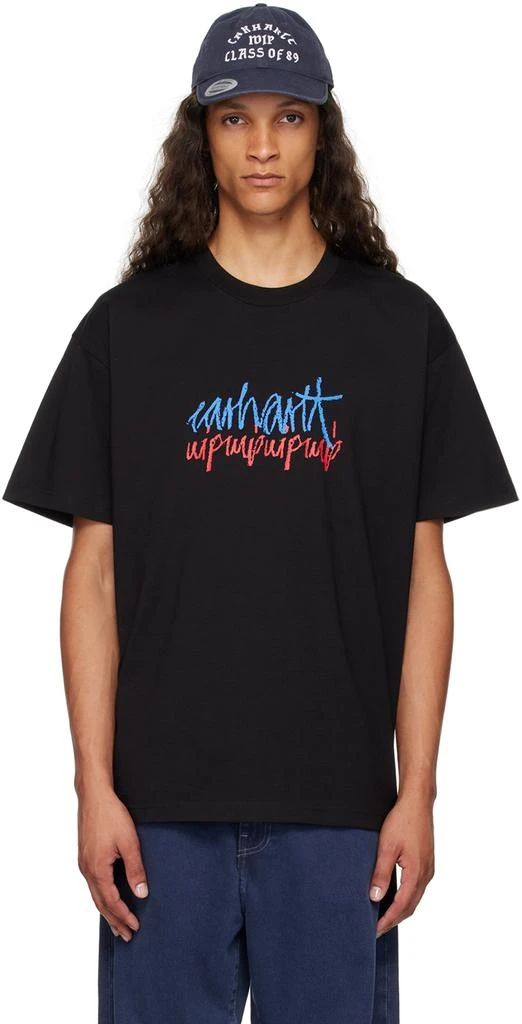 Carhartt WIP Black Stereo T-Shirt 1